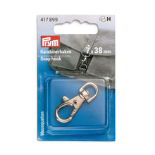 Load image into Gallery viewer, Snap hook, 7 mm x 38 mm New gold

