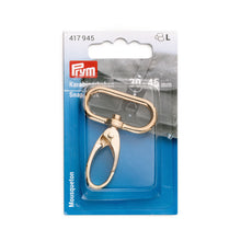 將圖片載入圖庫檢視器 Snap hook, 30 mm x 45 mm New gold