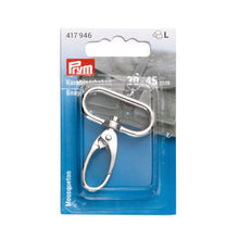 將圖片載入圖庫檢視器 Snap hook, 30 mm x 45 mm Silver