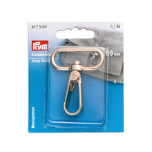 將圖片載入圖庫檢視器 Snap hook, 40 mm x 60 mm New gold