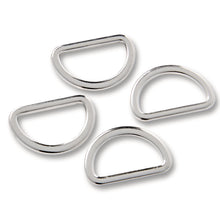 將圖片載入圖庫檢視器 D-rings, 20 mm Silver