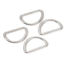 將圖片載入圖庫檢視器 D-rings, 30 mm Silver