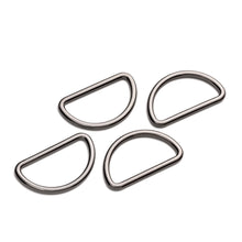 將圖片載入圖庫檢視器 D-rings, 30 mm Gunmental