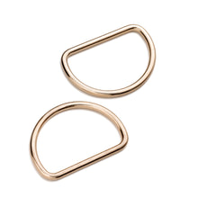 將圖片載入圖庫檢視器 D-rings, 40 mm New gold