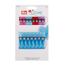 Load image into Gallery viewer, Prym Love fabric clips 2.6 cm &amp; 5.5 cm
