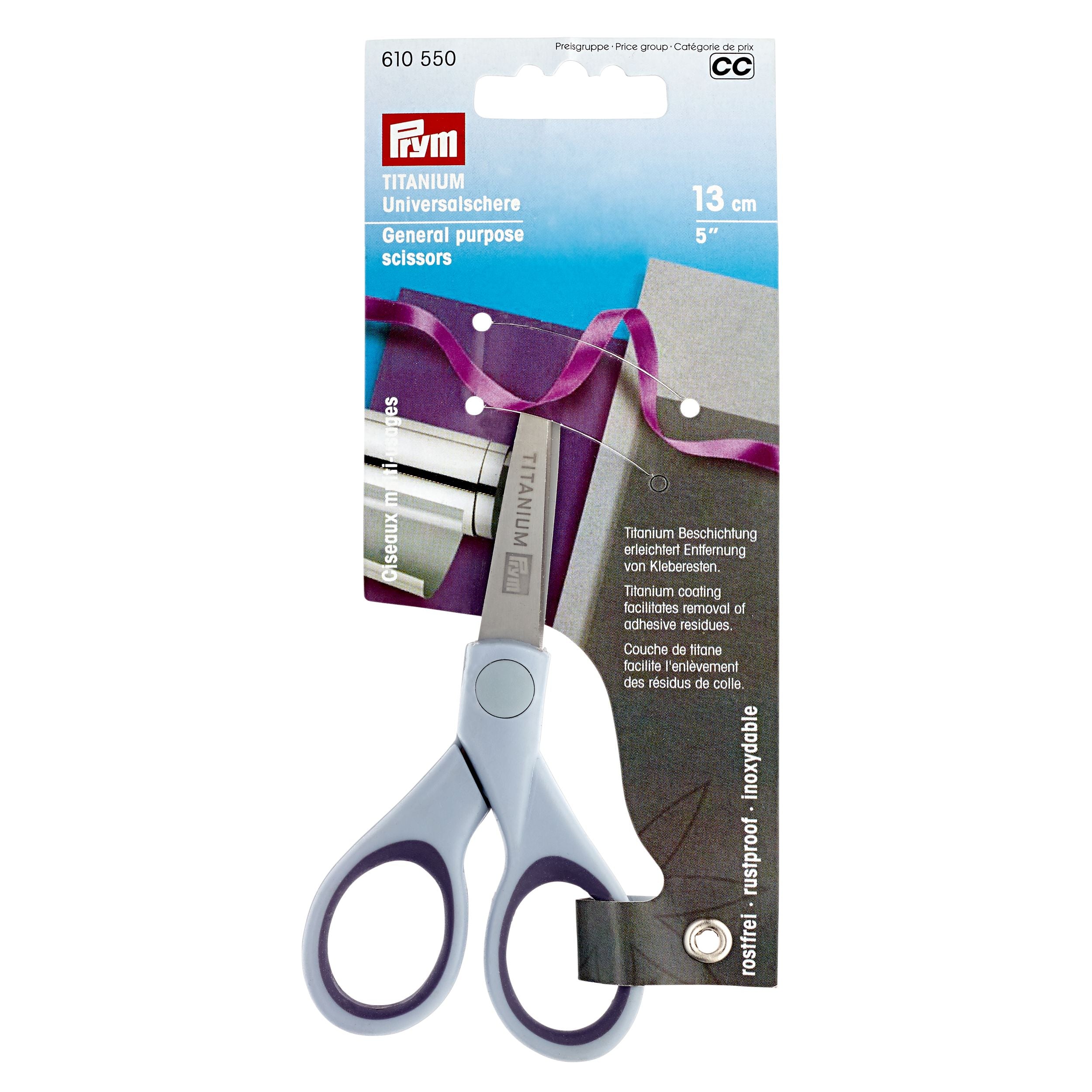 General purpose steel scissors 18cm - Prym