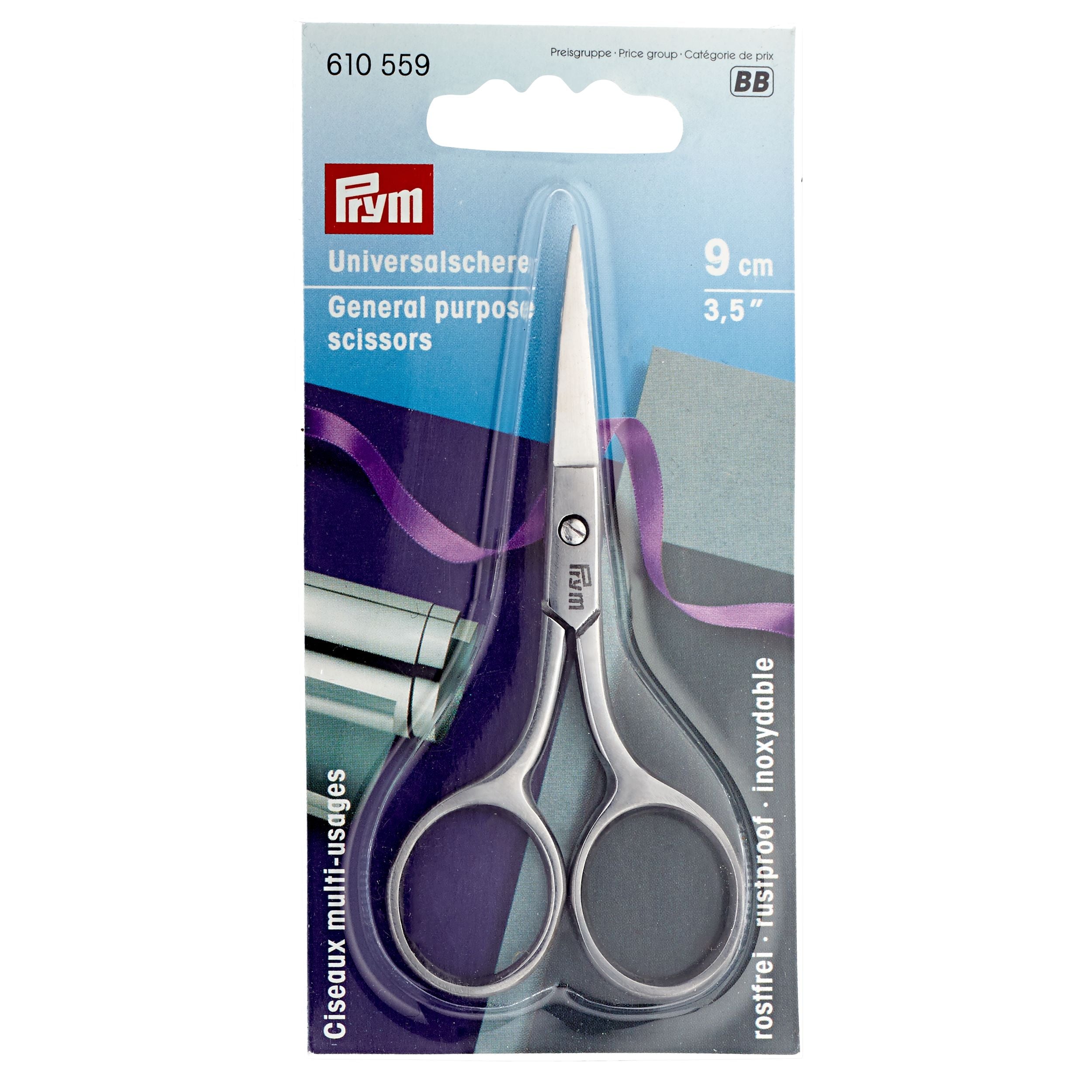 General purpose steel scissors 18cm - Prym