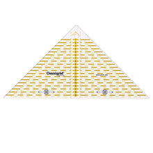 將圖片載入圖庫檢視器 Quick triangle ruler for 1/4 square, Omnigrid up to 20 cm