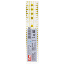 將圖片載入圖庫檢視器 Universal ruler, cm scale, Omnigrid 3 cm x 15 cm