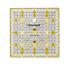 將圖片載入圖庫檢視器 Universal ruler, inch scale, Omnigrid 4 inch x 4 inch