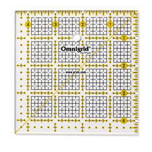 將圖片載入圖庫檢視器 Universal ruler, inch scale, Omnigrid 4.5 inch x 4.5 inch