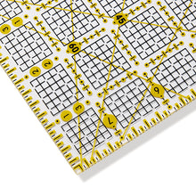 將圖片載入圖庫檢視器 Universal ruler, inch scale, Omnigrid 4 inch x 8 inch