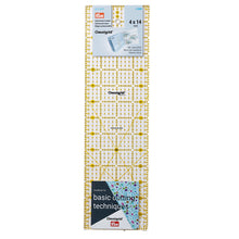 Load image into Gallery viewer, Universal ruler, inch scale, Omnigrid 4 inch x 14 inch
