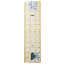 Load image into Gallery viewer, Universal ruler, inch scale, Omnigrid 6.5 inch x 24 inch
