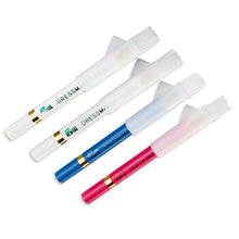 Load image into Gallery viewer, Chalk pencils and erasing brush White, blue &amp; pink, 4 pcs
