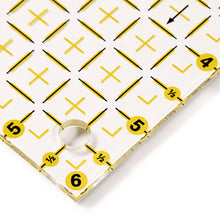 將圖片載入圖庫檢視器 Quick triangle ruler for 1/2 square, Omnigrid up to 6 inch