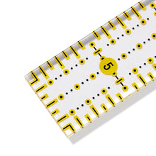 將圖片載入圖庫檢視器 Universal ruler, inch scale, Omnigrid 1 inch x 6 inch