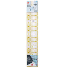 Load image into Gallery viewer, Universal ruler, inch scale, Omnigrid 3 inch x 18 inch
