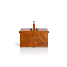 將圖片載入圖庫檢視器 Sewing box wood, M Natural dark