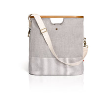將圖片載入圖庫檢視器 Store & Travel bag, canvas & bamboo S, grey