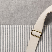 將圖片載入圖庫檢視器 Store & Travel bag, canvas & bamboo M, grey