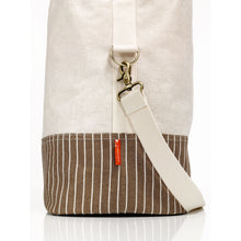 將圖片載入圖庫檢視器 Store & Travel bag, canvas & bamboo S, natural