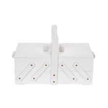 將圖片載入圖庫檢視器 Sewing box wood, S White