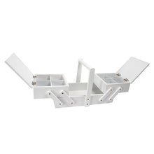 將圖片載入圖庫檢視器 Sewing box wood, S White