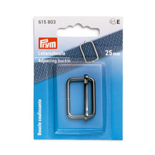 將圖片載入圖庫檢視器 Adjusting buckle, 25 mm Gunmental
