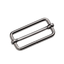 將圖片載入圖庫檢視器 Adjusting buckle, 40 mm Gunmental