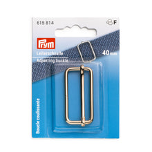 將圖片載入圖庫檢視器 Adjusting buckle, 40 mm New gold