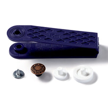 Load image into Gallery viewer, Jeans buttons,  Laurel wreath 14 mm