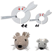 將圖片載入圖庫檢視器 Prym Love pompom template Mouse Freddy