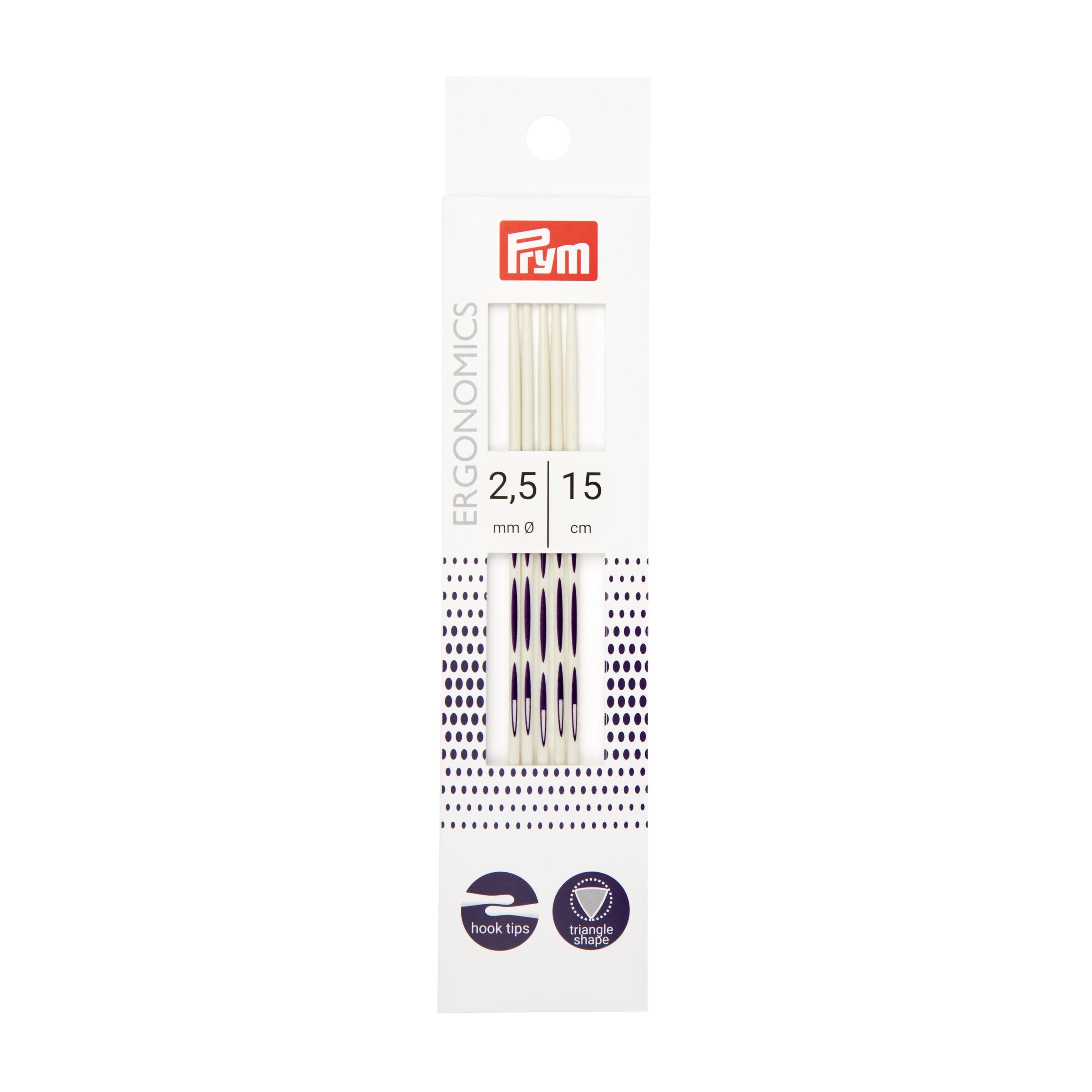 Double-pointed knitting pins, ergonomics – Prym Consumer Asia