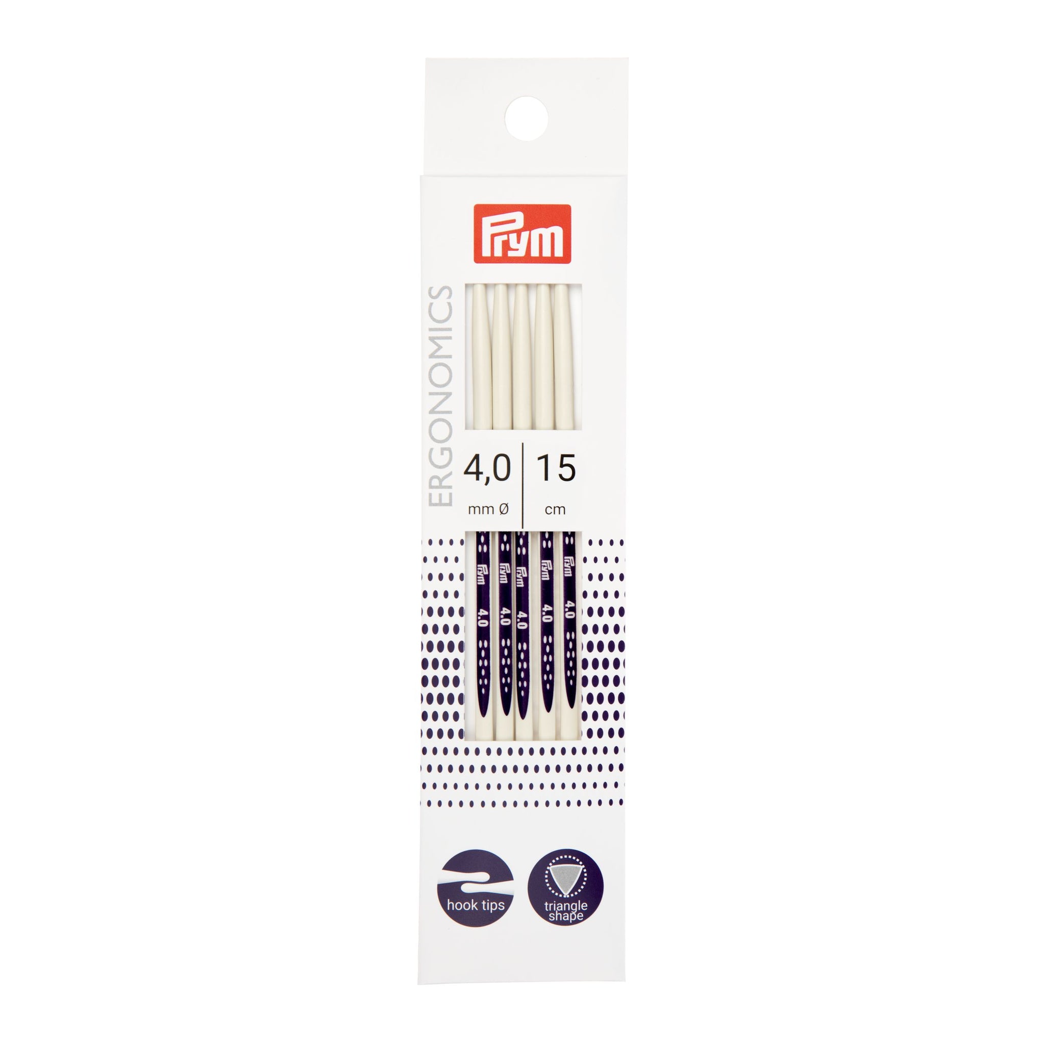 Double-pointed knitting pins, ergonomics – Prym Consumer Asia