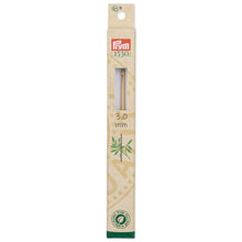 Load image into Gallery viewer, Prym 1530 crochet hook for wool, bamboo 15 cm x 3.00 mm
