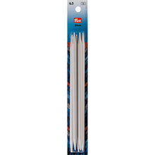 Load image into Gallery viewer, Double-pointed and glove knitting pins, plastic 20 cm x 6.50 mm
