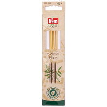 將圖片載入圖庫檢視器 Prym 1530 double-pointed and glove knitting pins, 15 cm, bamboo
