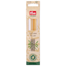 將圖片載入圖庫檢視器 Prym 1530 double-pointed and glove knitting pins, 15 cm, bamboo
