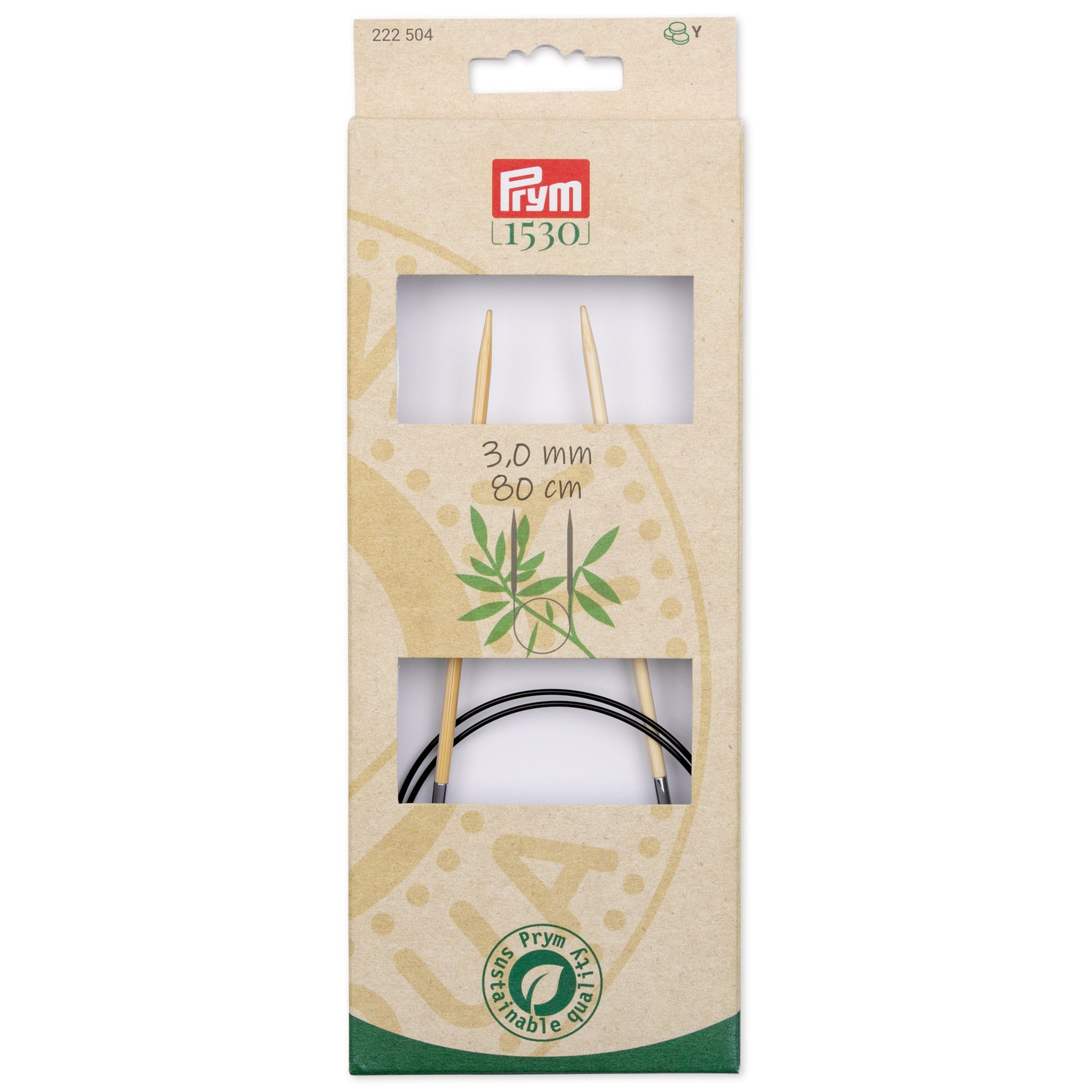 Ferro Da Maglia Circolare In Acciaio Inox 40 Cm - Diametro 8,0 Mm, Ago Singolo Per Maglieria E Uncinetto, Ideale Per Progetti Fai Da Te