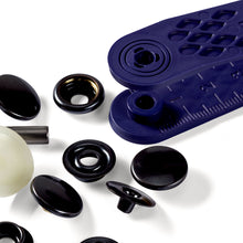將圖片載入圖庫檢視器 Refil for non-sew fasteners SPORT &amp; CAMPING, 15 mm Black oxidized, refill
