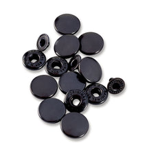 Load image into Gallery viewer, Refill for non-sew fasteners ANORAK, 15 mm Black oxidized, refill
