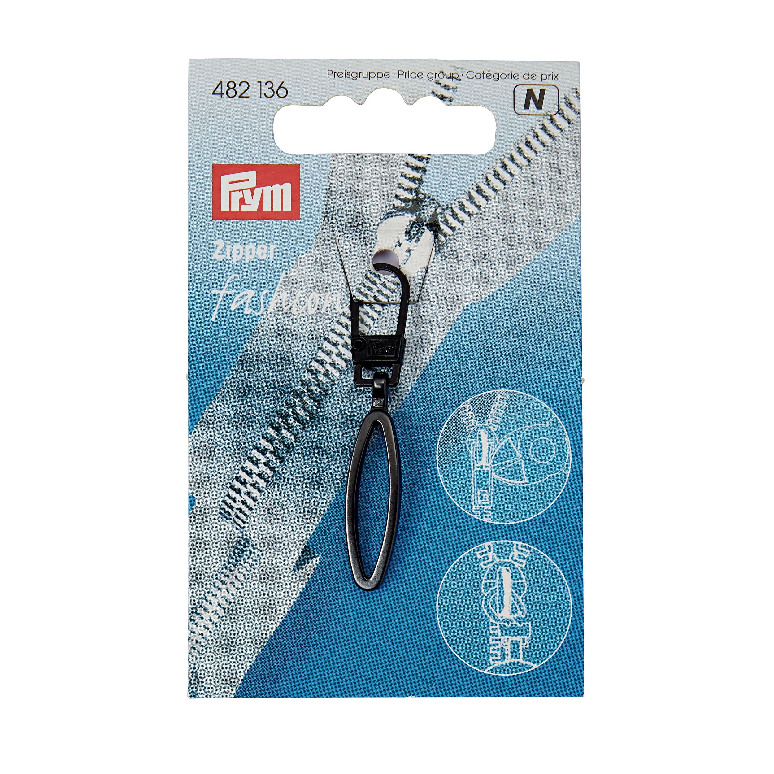 Fashion zipper puller, loop – Prym Consumer Asia