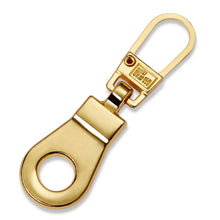 Load image into Gallery viewer, Fashion zipper puller, eyelet Gold
