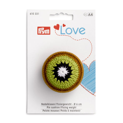 Prym Love pin cushion / fixing weight Kiwi