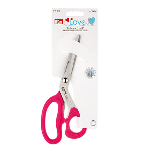 Prym Love textile scissors with micro serration, 21 cm Default Title