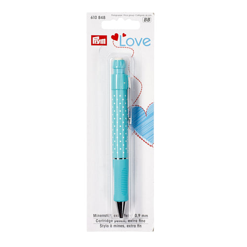 Prym Love cartridge pencil with 2 cartridges Mint