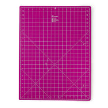 Load image into Gallery viewer, Cutting mat, cm/inch scale 45 cm x 60 cm, pink
