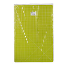 Load image into Gallery viewer, Cutting mat, cm/inch scale 60 cm x  90 cm, light green
